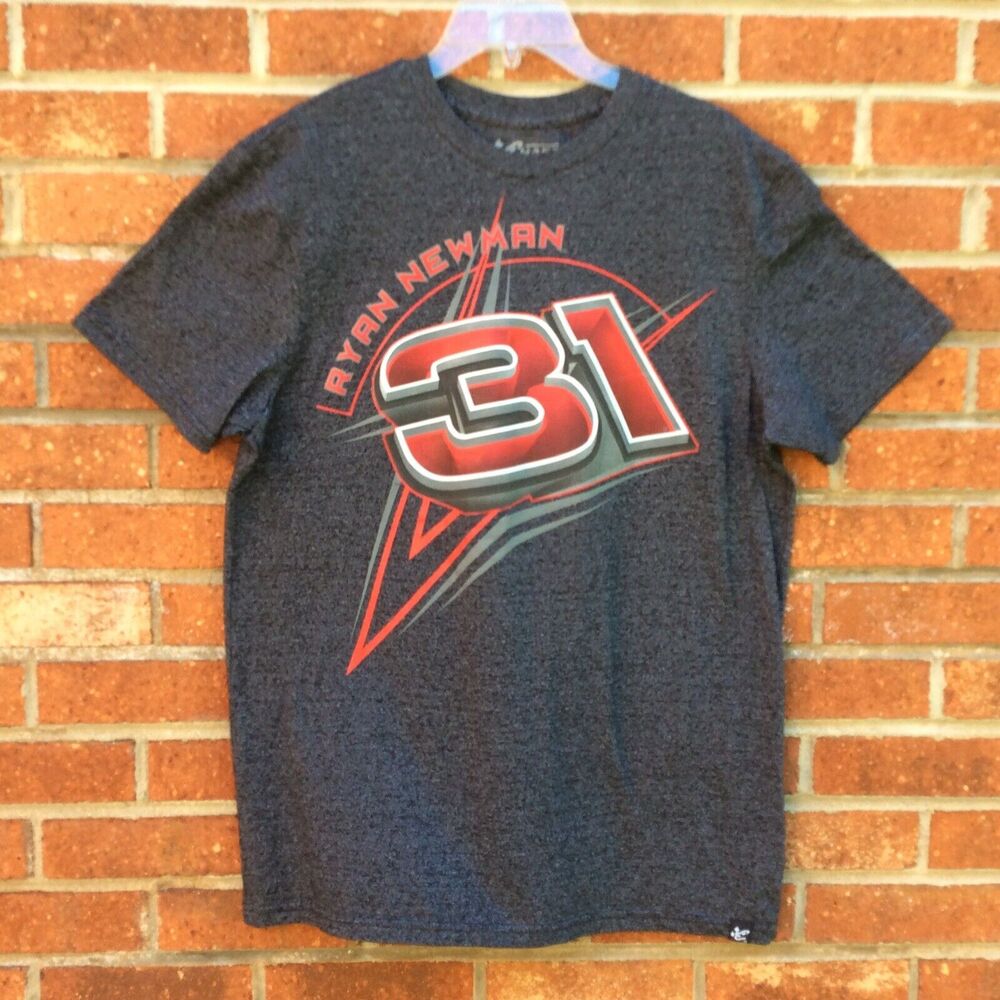 Ryan Newman Caterpillar Chase Authentic Men’s Size Lg T-Shirt Cat #31 Nascar Fun